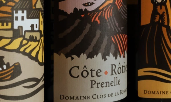 Prenelle, Côte Rôtie biologique du Clos de la Bonnette à Condrieu