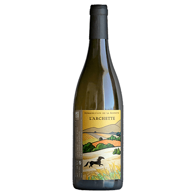 Bouteille de vin Viognier biologique L'archette