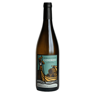 Bouteille de vin Condrieu biologique Roches d'arbuelle