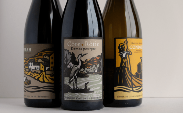 Côte-Rôtie Gamme Damas Pourpre, vin biologique du clos de la Bonnette